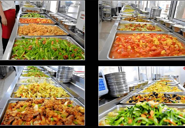 广西学校食堂承包图片